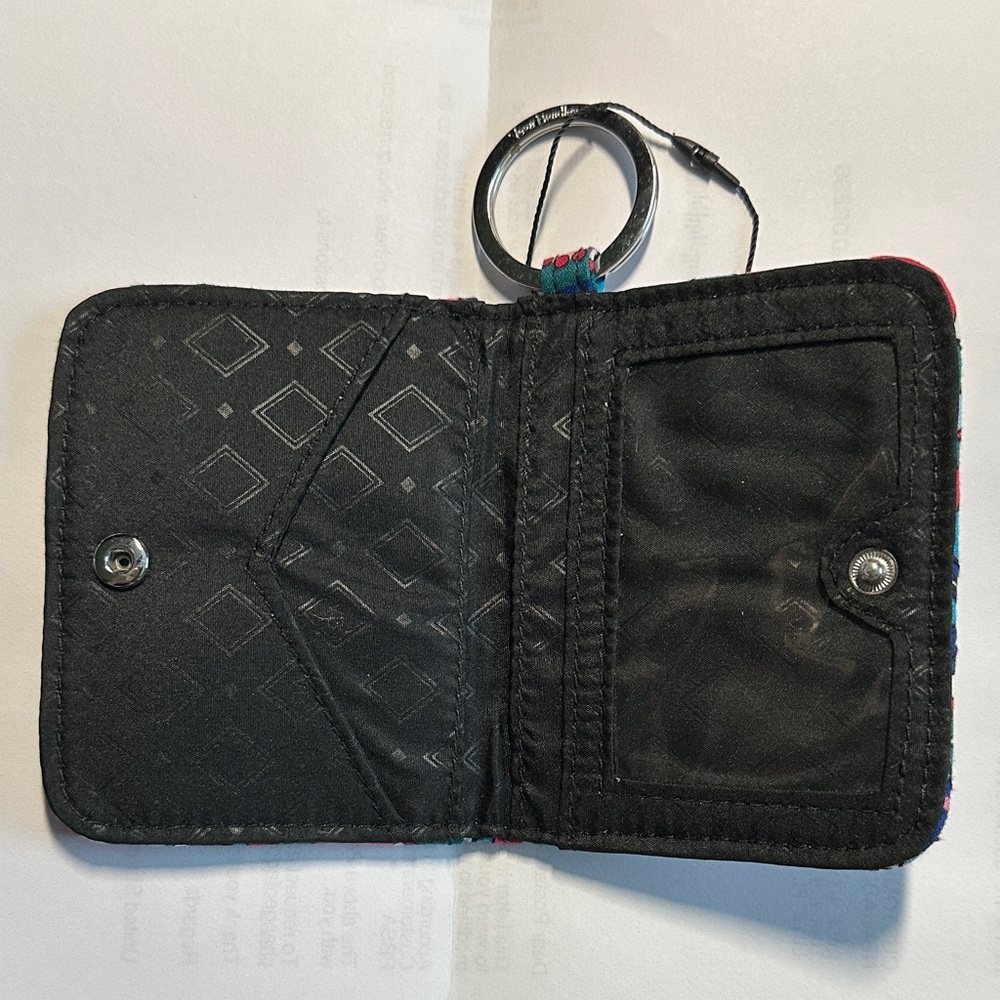 Vera Bradley Multicolor Paisley Key and Card Holder NWT - Picture 3 of 5
